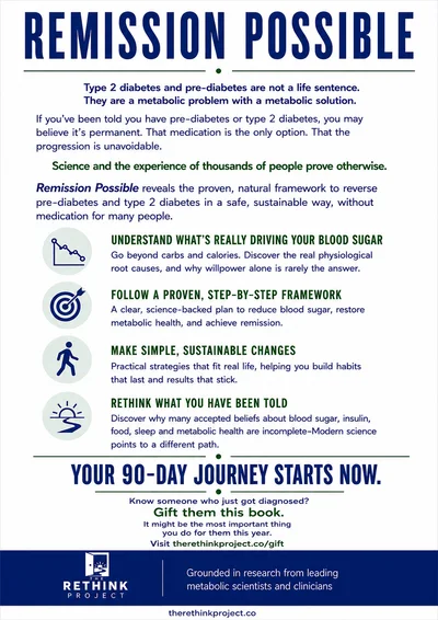 Back cover of Remission Possible